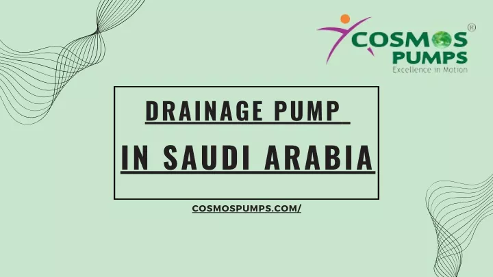 drainage pump