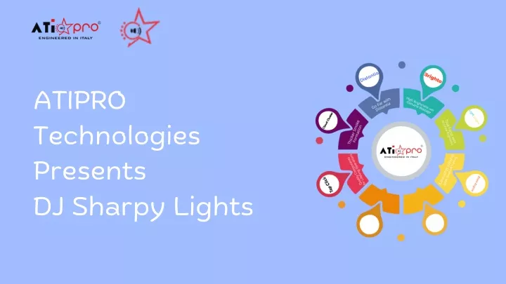 atipro technologies presents dj sharpy lights