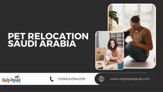 pet relocation saudi arabia pdf