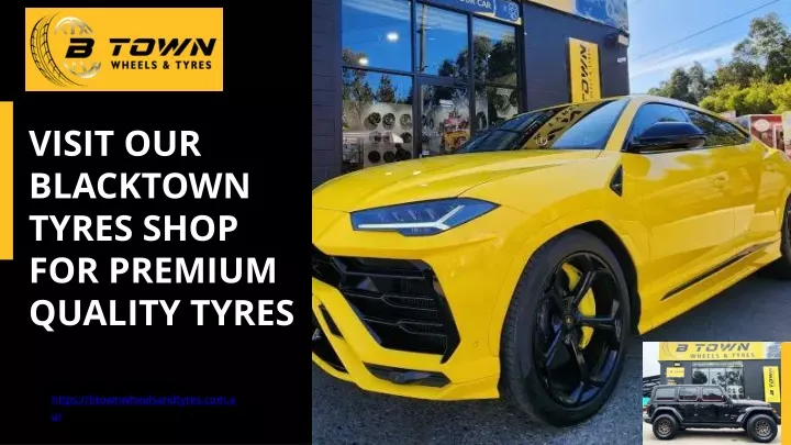 visit our blacktown tyres shop for premium