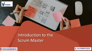 introduction to the scrum master