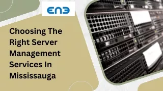 choosing the right server management services