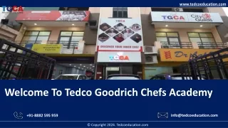 French Pastry Courses in Delhi-TedcoGoodrichChefsAcademy