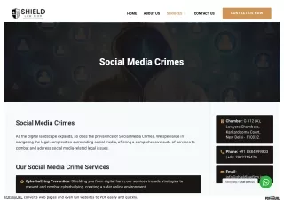 Social Media Crimes in Delhi