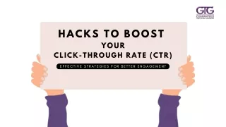 Game-Changing Hacks to Boost Your CTR and Drive Traffic