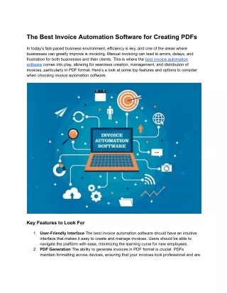 best invoice automation software