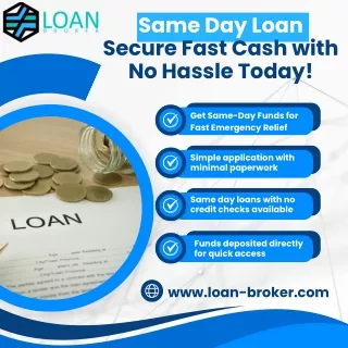 Instant Approval Same Day Loan for Emergencies