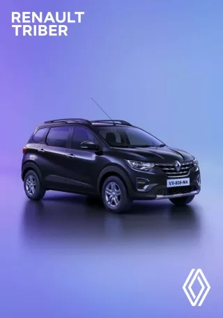 Discover the Renault Triber: A Versatile Marvel Redefining Space and Comfort