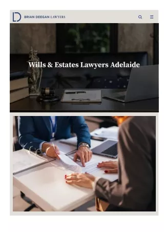 Wills & Estates Lawyers Adelaide