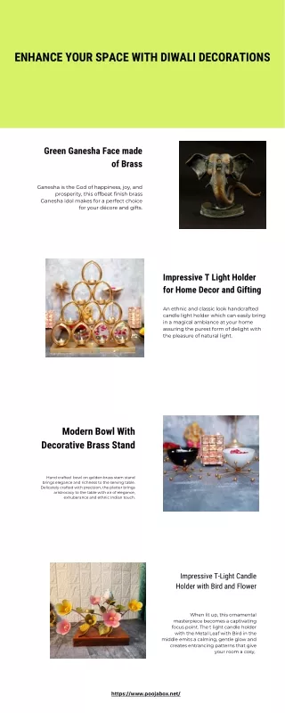 enhance your space with diwali decorations