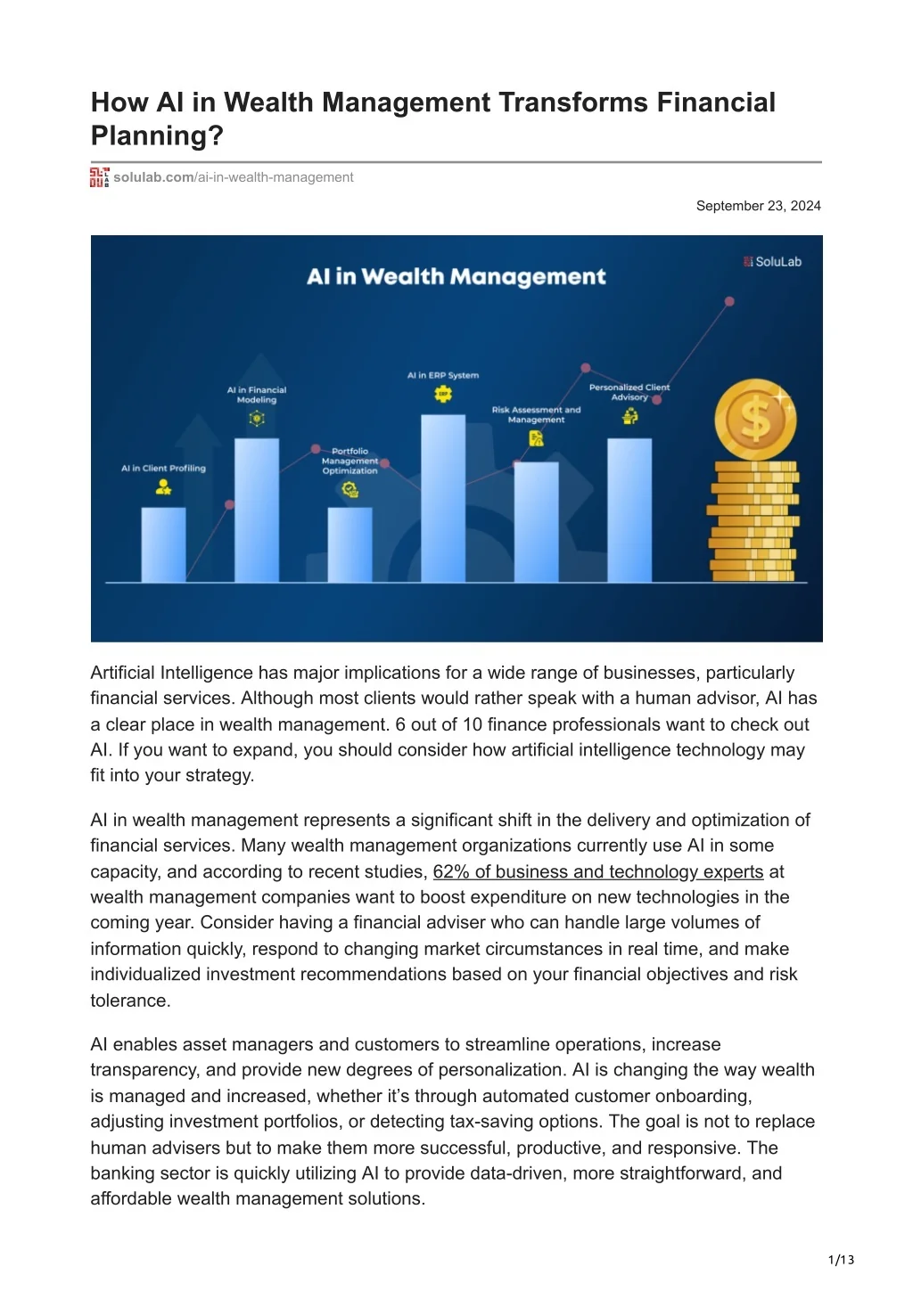 PPT - How AI in Wealth Management Transforms Financial Planning ...