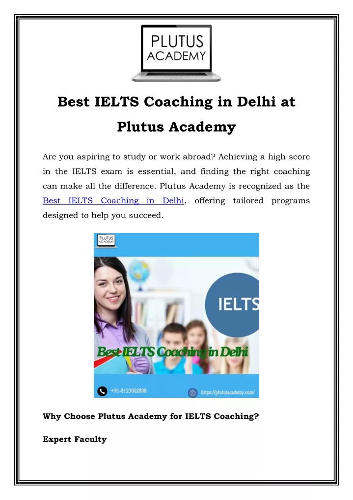 best ielts coaching in delhi at