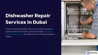 Dishwasher Repair Services in Dubai UAE | Call: 045490505