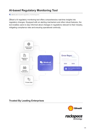 AI-based Regulatory Monitoring Tool