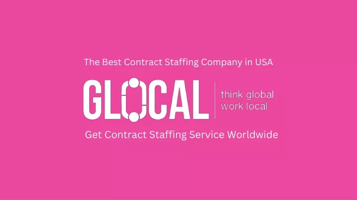 the best contract staffing company in usa