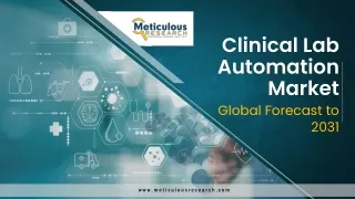 Clinical Lab Automation Market Growth: A Deep Dive into Future Projections