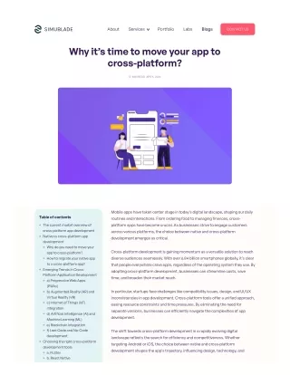 Cross-Platform App Development is the Future for Modern Businesses