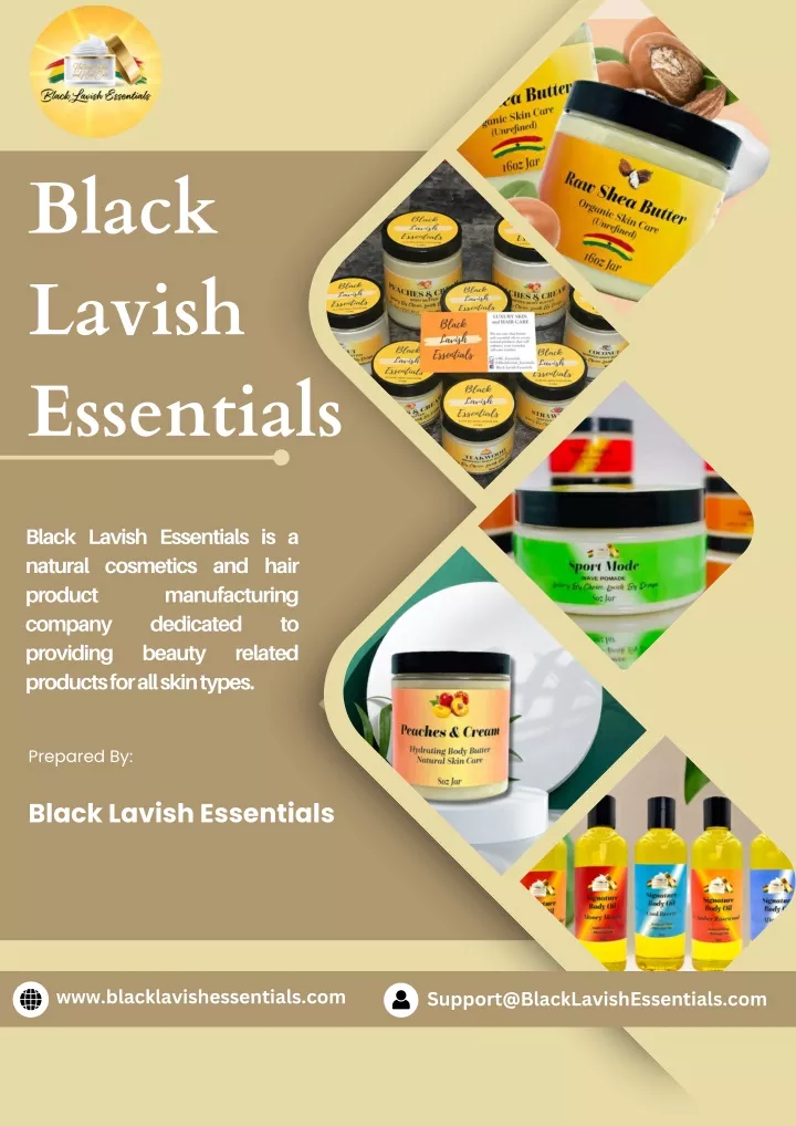 black lavish essentials