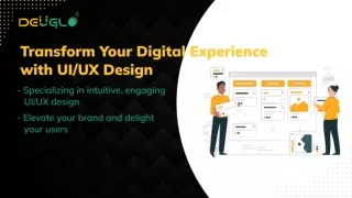 UI UX Design Services in India | UI Design | UX Design | Deuglo