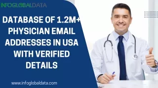 database of 1 2m physician email addresses