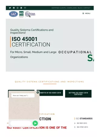 Is ISO 45001 certification (OHSMS) is helpful for you organization progress?