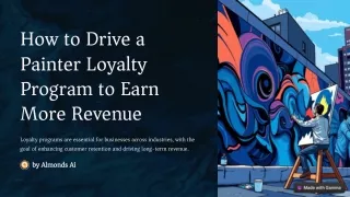 how to drive a painter loyalty program to earn