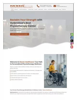 Best Physiotherapy in Hitech City | Nexen Healthcare