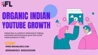 Organic Indian YouTube Growth - IndianLikes