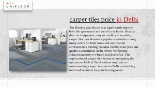 carpet tiles price in delhi