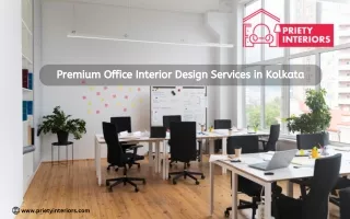 Priety Interiors: Premium Office Interior Design Services in Kolkata