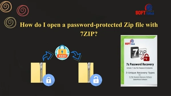 How do I open a password-protected Zip file with 7ZIP?