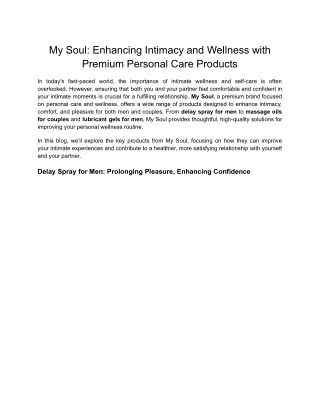 My Soul_ Enhancing Intimacy and Wellness with Premium Personal Care Products (1)