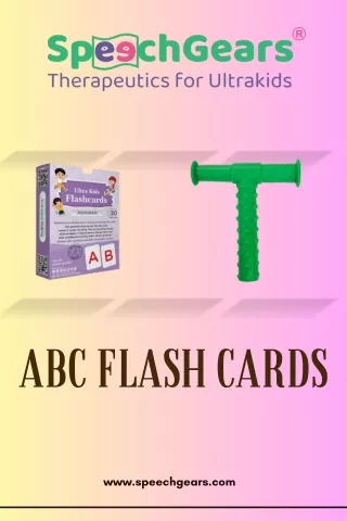 Benefits of ABC Flash Cards for Early Childhood Education