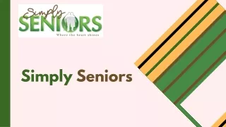 Simply Seniors