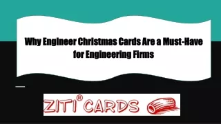Why Engineer Christmas Cards Are a Must-Have for Engineering Firms