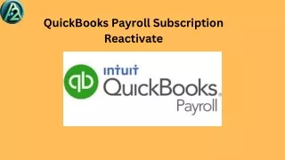 Reactivate Payroll - QuickBooks- A2 AutoCare