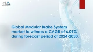 Modular Brake System Market Review: All Eyes on 2024 Outlook