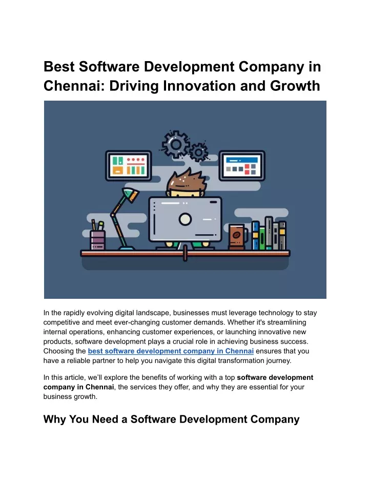 best software development company in chennai