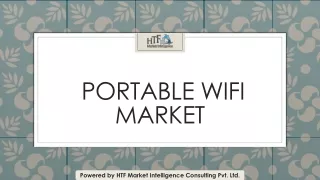 Portable WIFI Market