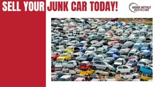 Sell Your Junk Car For Cash in Florida