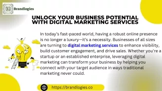 Top Digital Marketing Services Boost Your Online Presence with Brandlogies