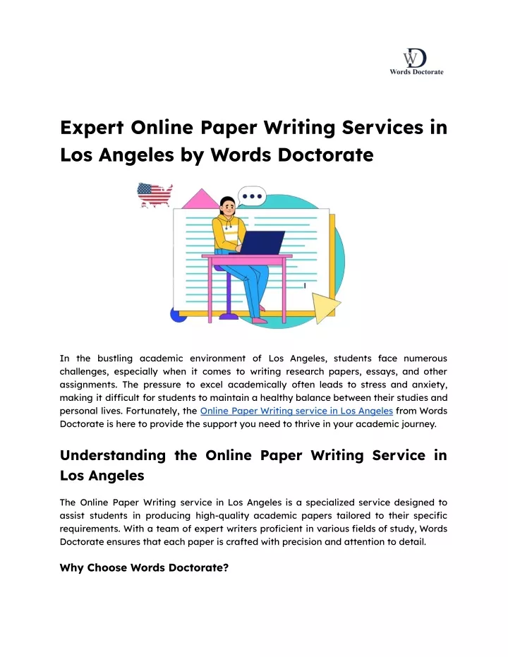 expert online paper writing services