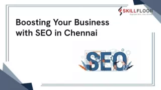 boosting your business with seo in chennai
