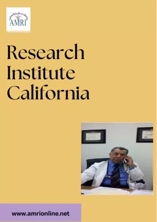 research institute california