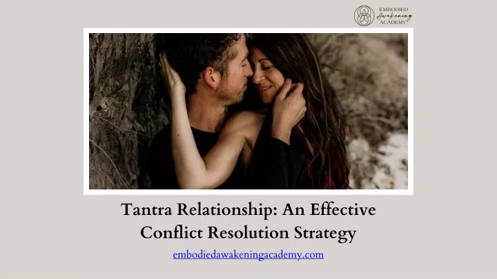 tantra relationship an effective conflict