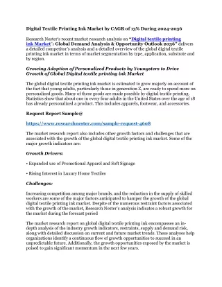 digital textile printing ink market by cagr