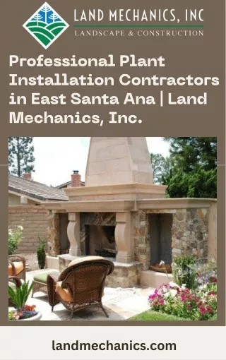 professional plant installation contractors