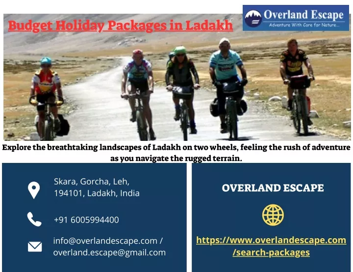 budget holiday packages in ladakh