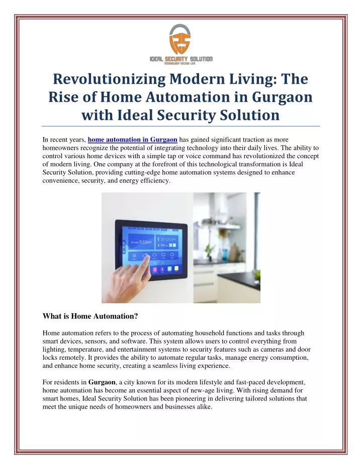 revolutionizing modern living the rise of home