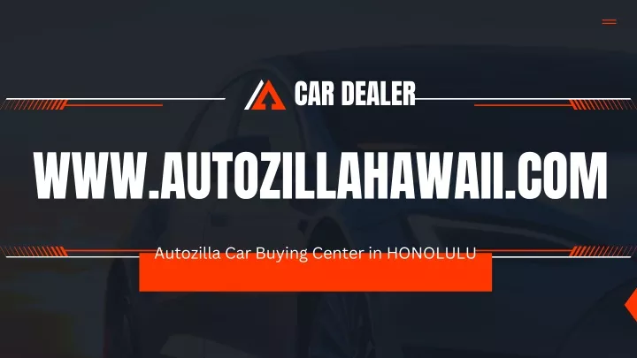 autozilla car buying center in honolulu